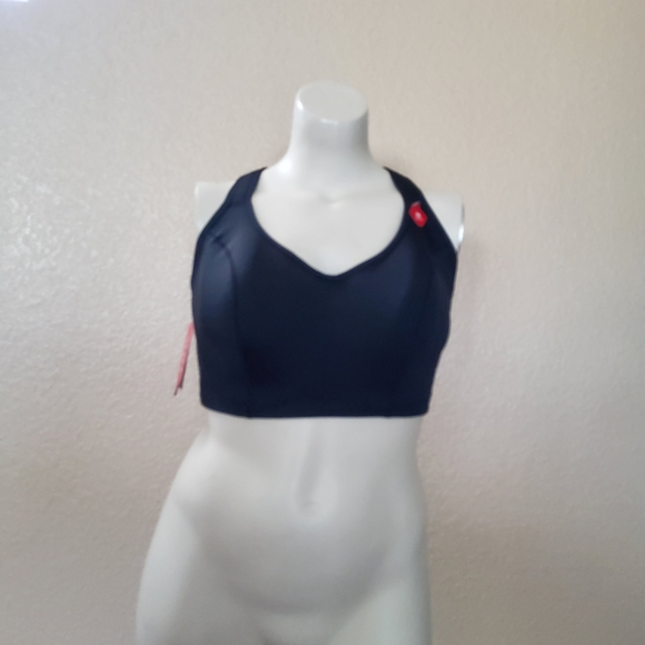 BCG Plus Size High Impact Sports Bra 42DD 40DD 42D Black | NWT - Picture 2 of 13